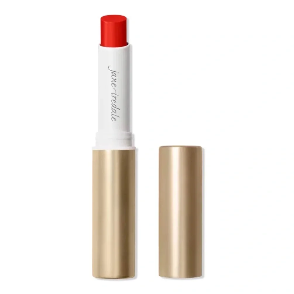 Jane Iredale ColorLuxe In POPPY  Hydrating Cream Lipstick. NEW UNUSED